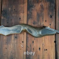 The Inspected Black Hunter Recurve Bow by Shattperproof Archery 35 lb, Right