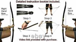 TigerShark ONE PIECE Recurve Bow by Southwest Archery USA LIMITED TIME SALE