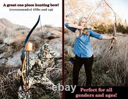 TigerShark ONE PIECE Recurve Bow by Southwest Archery USA LIMITED TIME SALE