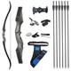 Toparchery 60 Archery Recurve Bow Takedown Bow Hunting Bow And Arrow Set Adult