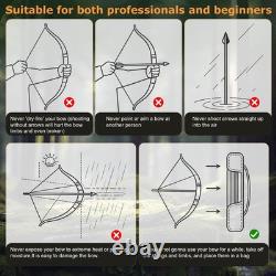 Toparchery 60 Archery Recurve Bow Takedown Bow Hunting Bow And Arrow Set Adult