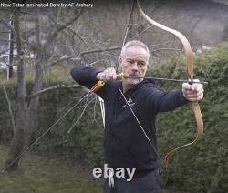 Traditional Bow 54 Tatar Recurve Bow Wooden Horse Hunting Bow for Adult 40lbs