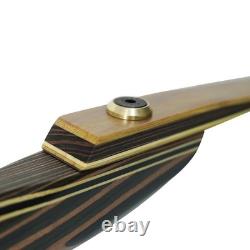 Traditional Longbow 64 Takedown Recurve Bow Hunting Bow for Adult 50lbs
