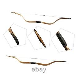 Traditional Oak Yuan Bow Handmade Horse Bow Recurve Bow AF archery 42lbs