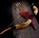 Traditional Leather Bows And Arrows Mongolia Suit Archery Bow Recurve Bow