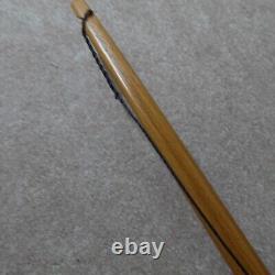 Trudder Bows Archery Traditional Vintage Recurve Bow Brown 45lbs. Right