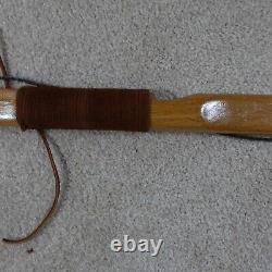 Trudder Bows Archery Traditional Vintage Recurve Bow Brown 45lbs. Right