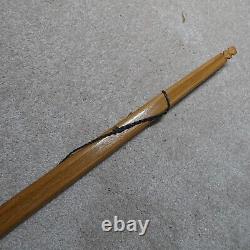 Trudder Bows Archery Traditional Vintage Recurve Bow Brown 45lbs. Right