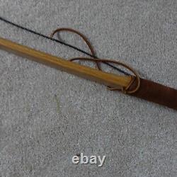 Trudder Bows Archery Traditional Vintage Recurve Bow Brown 45lbs. Right