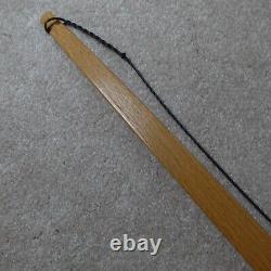 Trudder Bows Archery Traditional Vintage Recurve Bow Brown 45lbs. Right