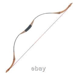 US 30-50lbs Traditional Archery Longbow Mongolian Horsebow Hunting Recurve Bow