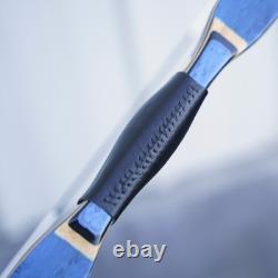 US 54inch Crimea Tatar Bow Blue Birds Eye Recurve Bow Horse Bow Archery Beginner