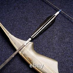 US 62inch American Longbow Kit Hunting Bow AF Archery Recurve Bow Right Hand