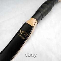 US AF Archery 54'' Tatar Black Recurve Bow Horseback Bow For Shooting Practice