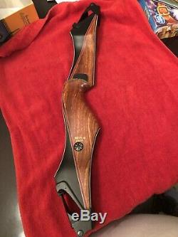 Used Bear Archery Kodiak Takedown B Riser RH Phenolic/Bubinga Great Shape