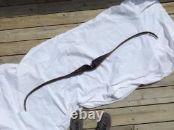 Used Vintage Browning Safari II Wood Recurve Archery Bow 54# @ 28