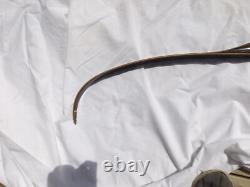 Used Vintage Browning Safari II Wood Recurve Archery Bow 54# @ 28