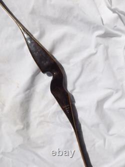 Used Vintage Browning Safari II Wood Recurve Archery Bow 54# @ 28