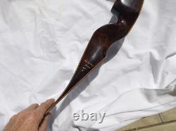 Used Vintage Browning Safari II Wood Recurve Archery Bow 54# @ 28