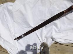 Used Vintage Browning Safari II Wood Recurve Archery Bow 54# @ 28