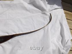 Used Vintage Browning Safari II Wood Recurve Archery Bow 54# @ 28