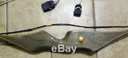 VINTAGE 1970s BEAR TIGERCAT 56 RH 50/55# RECURVE BOW