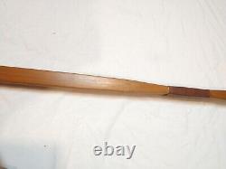 VINTAGE 67 Static Recurve Bow ARCHERY Wooden Leather