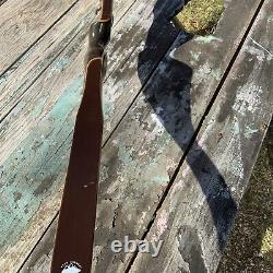 VINTAGE BEAR GRIZZLY RECURVE BOW RH #45 58 Green Brown KR71547