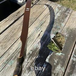 VINTAGE BEAR GRIZZLY RECURVE BOW RH #45 58 Green Brown KR71547