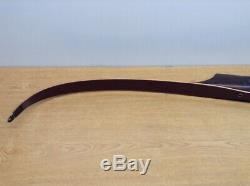 VINTAGE WOOD RECURVED BOW- Staghorn Archery Co. XP60 47#