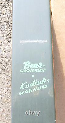 VTG 73-76 Bear Kodiak Magnum Recurve Bow 52 40# RIGHT HAND READ AND C ALL PICS