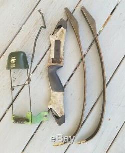 VTG Early FRED BEAR ARCHERY Takedown Magnesium A Riser Recurve Bow 58 48# RH