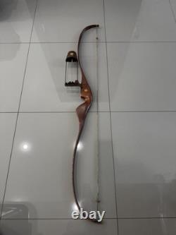 VTG Right Hand Bear Archery Glass-Powered Black Bear Recurve Bow AMO 60 55# RH