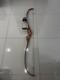 Vtg Right Hand Bear Archery Glass-powered Black Bear Recurve Bow Amo 60 55# Rh