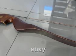 VTG Right Hand Bear Archery Glass-Powered Black Bear Recurve Bow AMO 60 55# RH