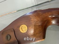 VTG Right Hand Bear Archery Glass-Powered Black Bear Recurve Bow AMO 60 55# RH