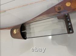 VTG Right Hand Bear Archery Glass-Powered Black Bear Recurve Bow AMO 60 55# RH