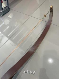 VTG Right Hand Bear Archery Glass-Powered Black Bear Recurve Bow AMO 60 55# RH