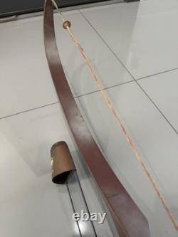 VTG Right Hand Bear Archery Glass-Powered Black Bear Recurve Bow AMO 60 55# RH