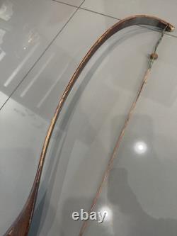 VTG Right Hand Bear Archery Glass-Powered Black Bear Recurve Bow AMO 60 55# RH