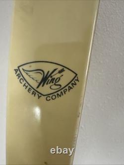 VTG Wing Archery Presentation 1 RH Recurve Bow 66 P7-1105 31# 1966 Hoyt Rest