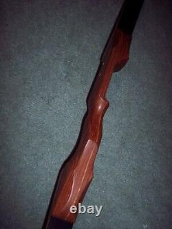 Very Nice Vintage Dan Quillian Traditions Take Down Archery Recurve Bow 55#