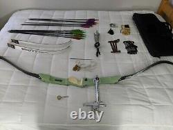 Very Rare Hoyt Gold Medalist GM Unique Green Color 25 Riser 68 Overall