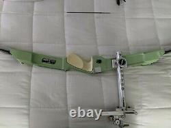 Very Rare Hoyt Gold Medalist GM Unique Green Color 25 Riser 68 Overall