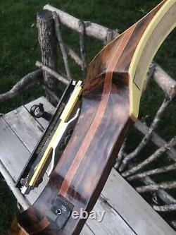 Very Rare! Tice And Watts Archery The Master Recurve Bow 32# @ 28 AMO 66 RH