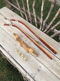 Very Rare! Unique ALPINE ARCHERY VALLUGA Takedown Recurve Bow Custom Made RH