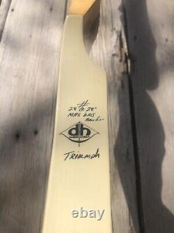 Very Rare! Vintage Damon Howatt Triumph Recurve Archery Bow 28# AMO 62 RH