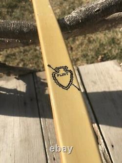 Very Rare Vintage FLINT Recurve Archery Bow Right Handed