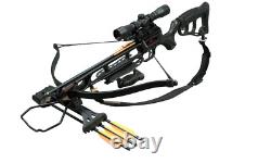 Viking FX1 Recurve Crossbow, Blackout Edition, 175 draw, 250 FPS, Archery