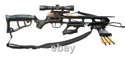 Viking FX1 Recurve Crossbow, Blackout Edition, 175 draw, 250 FPS, Archery